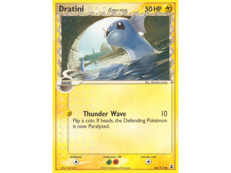 Dratini δ (Reverse Holo)