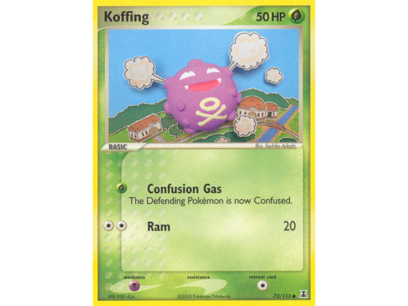 Koffing (Reverse Holo)