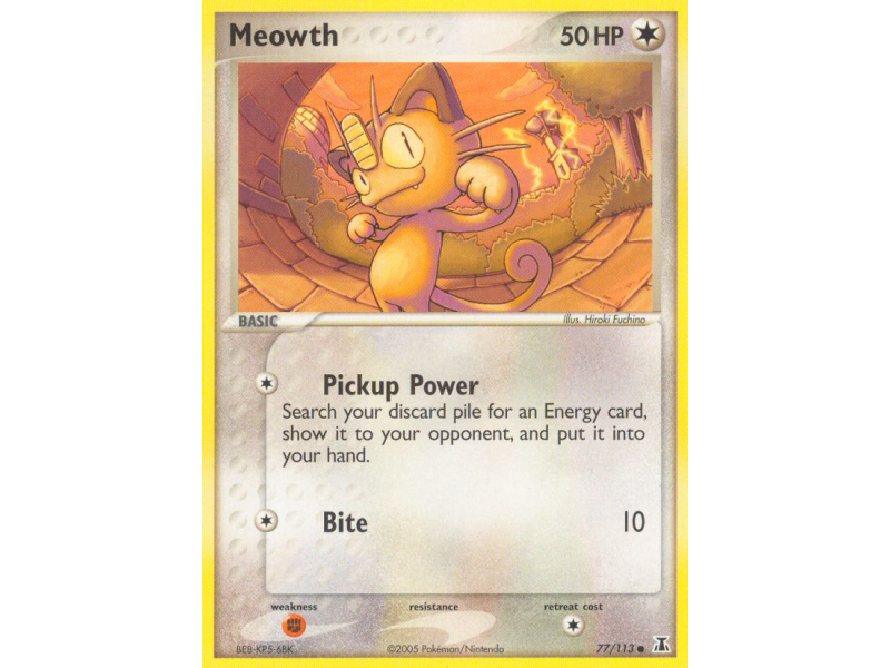Meowth (Reverse Holo)