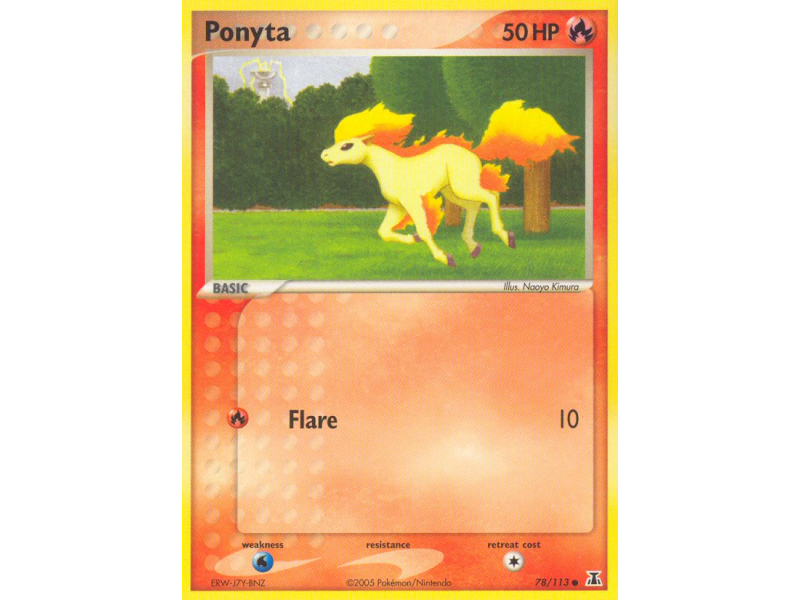 Ponyta (Reverse Holo)