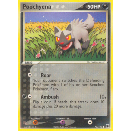 Poochyena (Reverse Holo)