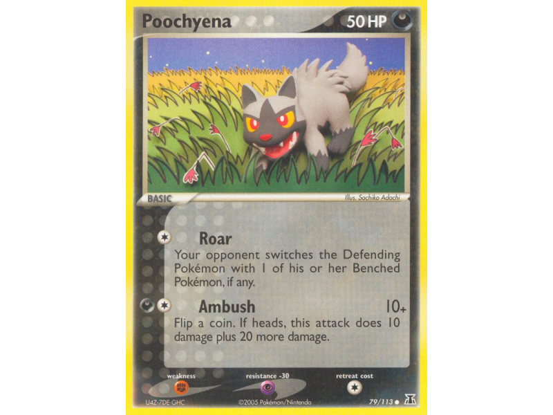 Poochyena (Reverse Holo)