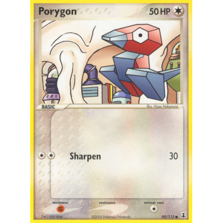 Porygon (Reverse Holo)