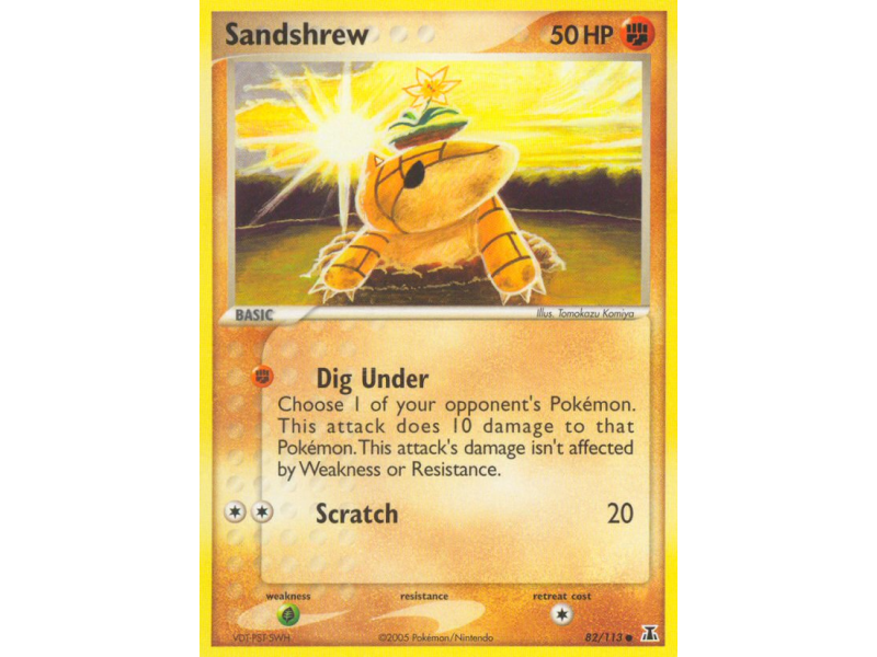 Sandshrew (Reverse Holo)