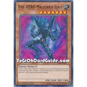 Evil HERO Malicious Edge (Common) – Legendary Duelist Immortal Destiny | Carta YUGIOH en México