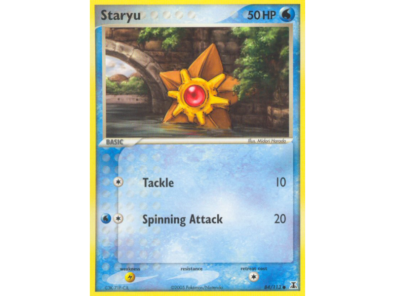 Staryu (Reverse Holo)