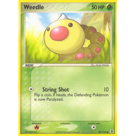 Weedle (Reverse Holo)