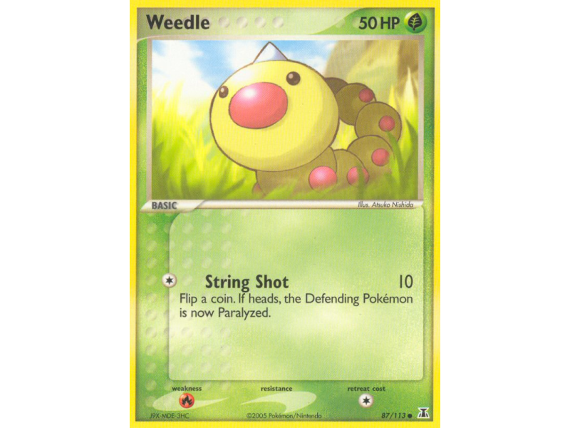 Weedle (Reverse Holo)