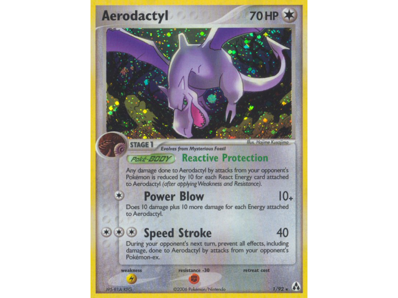 Aerodactyl (Reverse Holo)