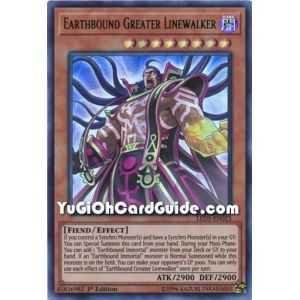 Earthbound Greater Linewalker (Ultra Rare) – Legendary Duelist Immortal Destiny | Carta YUGIOH en México