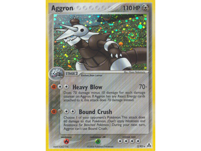 Aggron (Reverse Holo)