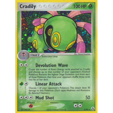 Cradily (Reverse Holo)