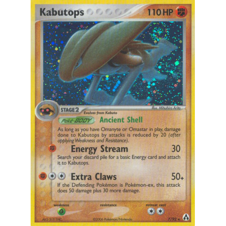 Kabutops (Holo)