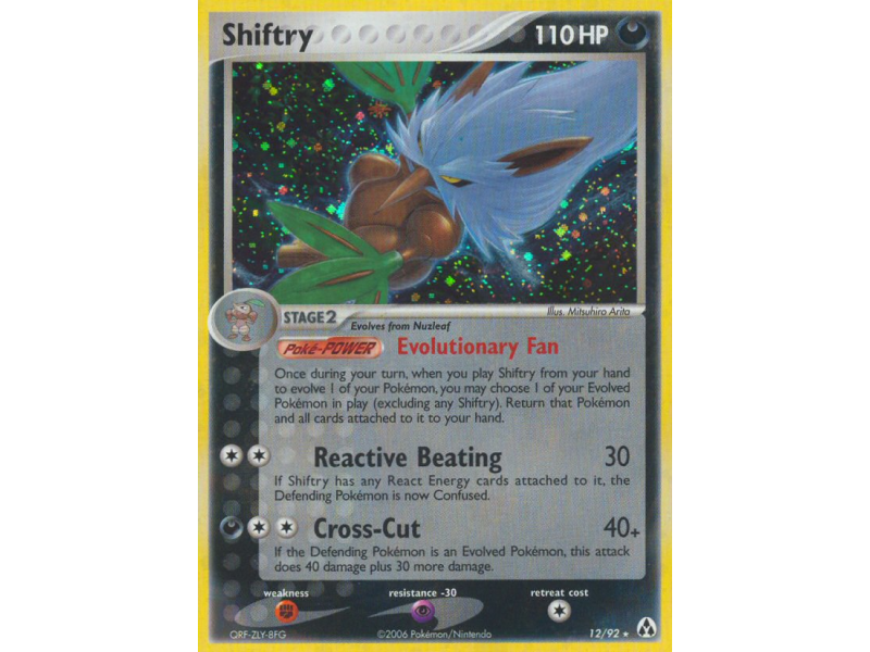 Shiftry (Holo)