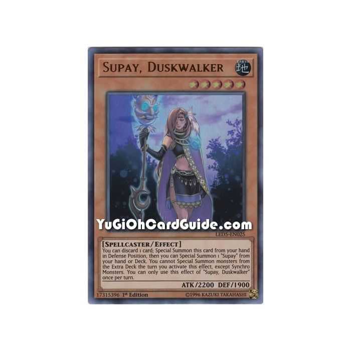 Supay, Duskwalker (Ultra Rare) – Legendary Duelist Immortal Destiny | Carta YUGIOH en México