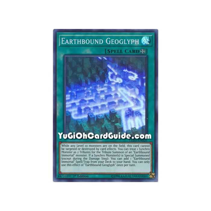 Earthbound Geoglyph (Super Rare) – Legendary Duelist Immortal Destiny | Carta YUGIOH en México