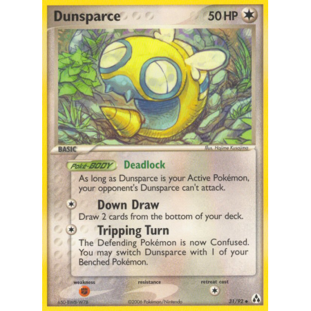 Dunsparce (Reverse Holo)