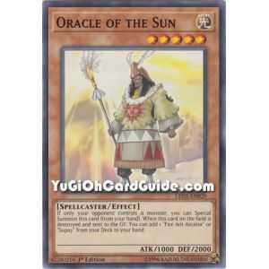 Oracle of the Sun (Common) – Legendary Duelist Immortal Destiny | Carta YUGIOH en México