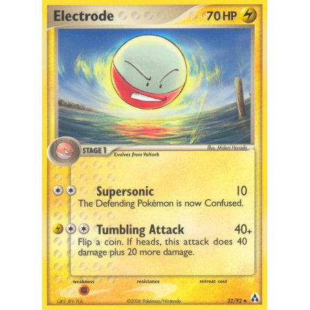 Electrode (Reverse Holo)
