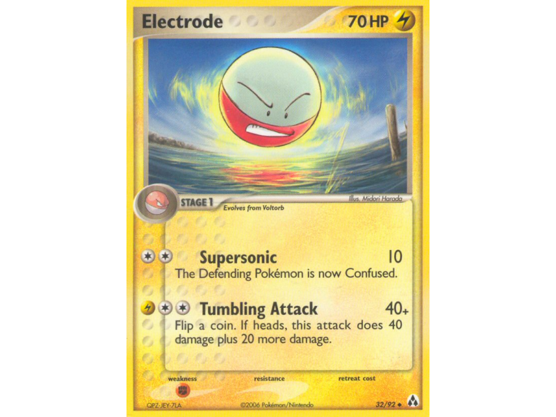 Electrode (Reverse Holo)