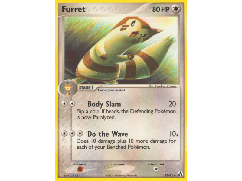 Furret (Reverse Holo)