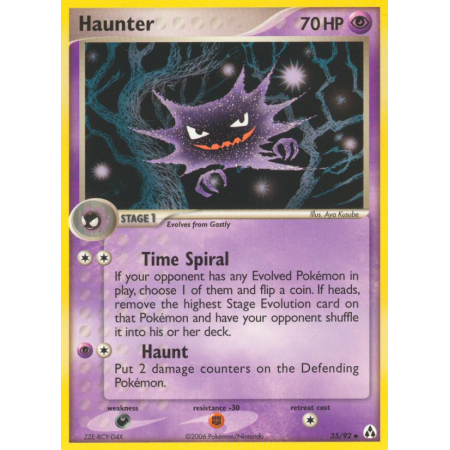 Haunter (Reverse Holo)