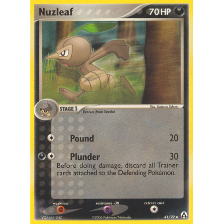 Nuzleaf (Reverse Holo)