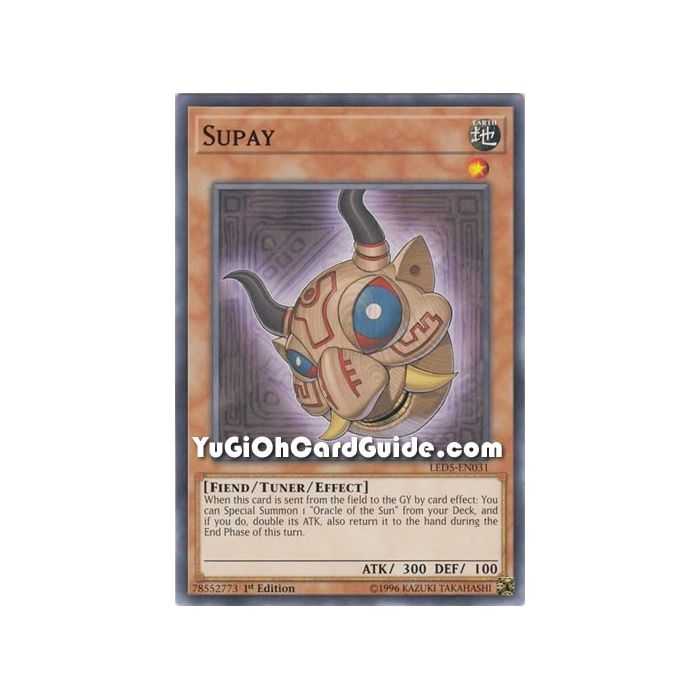 Supay (Common) – Legendary Duelist Immortal Destiny | Carta YUGIOH en México
