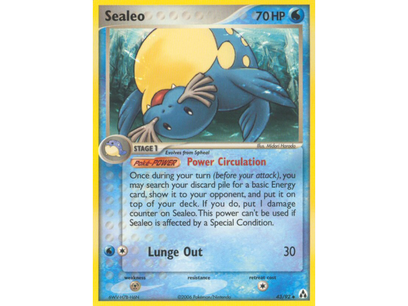 Sealeo (Reverse Holo)