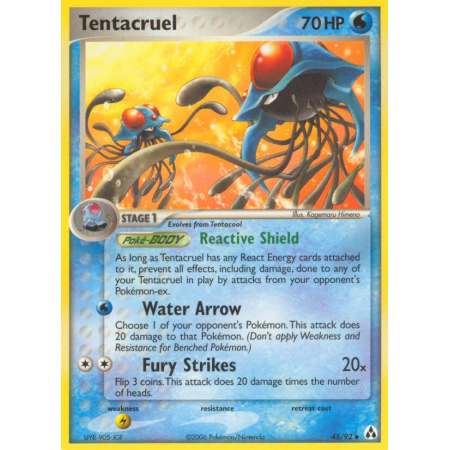 Tentacruel (Reverse Holo)
