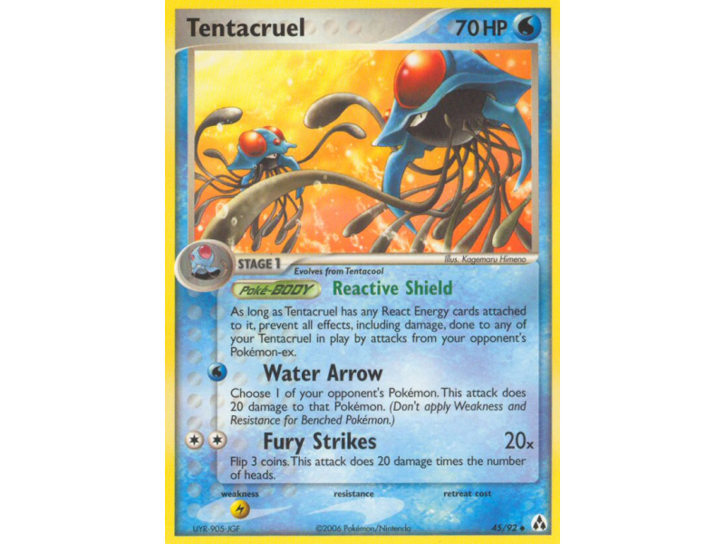 Tentacruel (Reverse Holo)