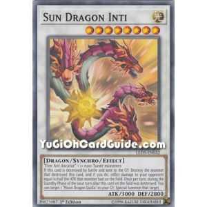 Sun Dragon Inti (Common) – Legendary Duelist Immortal Destiny | Carta YUGIOH en México