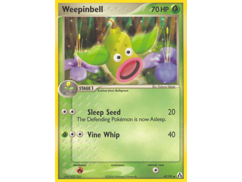 Weepinbell (Reverse Holo)
