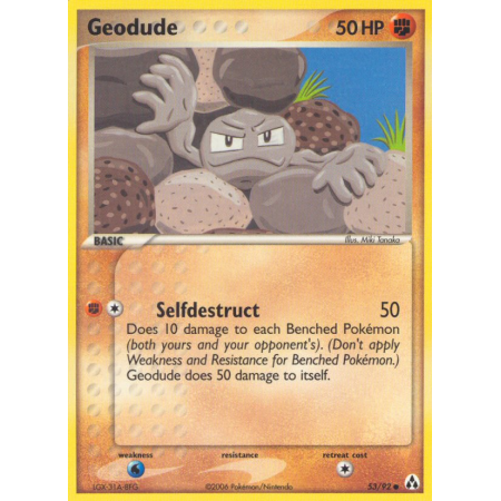 Geodude (Reverse Holo)