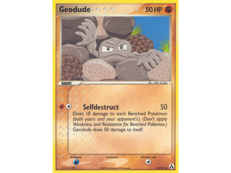 Geodude (Reverse Holo)