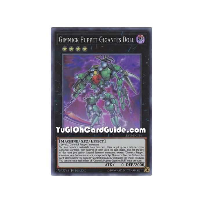 Gimmick Puppet Gigantes Doll (Super Rare) – Legendary Duelist Immortal Destiny | Carta YUGIOH en México