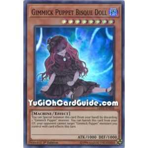 Gimmick Puppet Bisque Doll (Super Rare) – Legendary Duelist Immortal Destiny | Carta YUGIOH en México