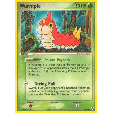 Wurmple (Reverse Holo)