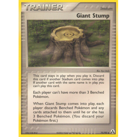 Giant Stump (Reverse Holo)
