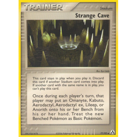 Strange Cave (Reverse Holo)