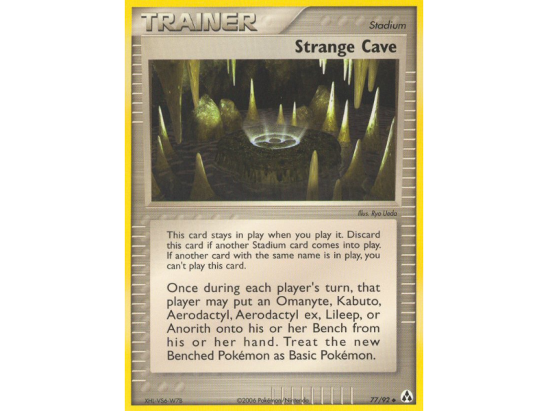 Strange Cave (Reverse Holo)