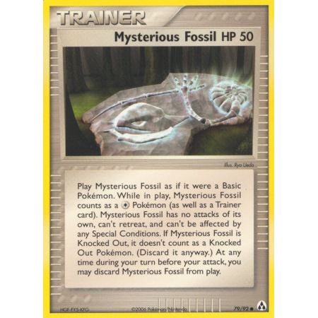 Mysterious Fossil (Reverse Holo)