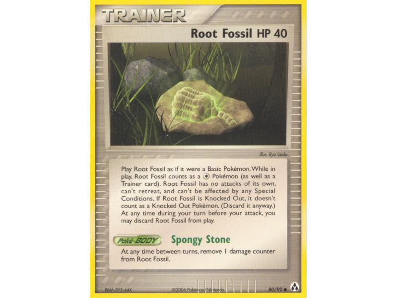 Root Fossil (Reverse Holo)
