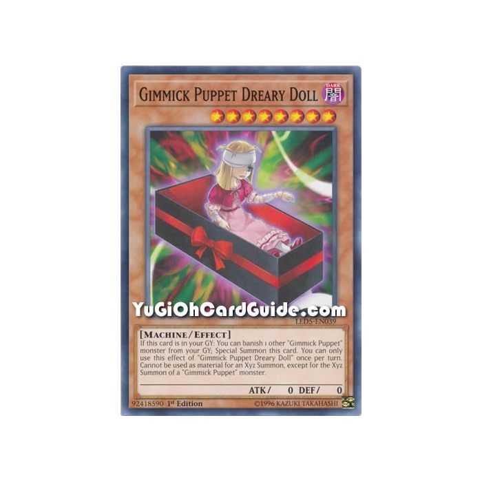 Gimmick Puppet Dreary Doll (Common) – Legendary Duelist Immortal Destiny | Carta YUGIOH en México