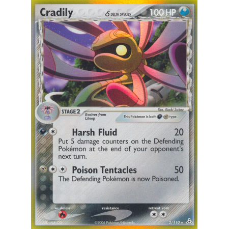 Cradily δ (Holo)