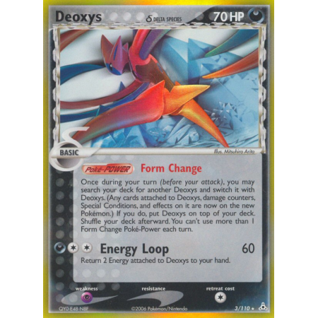 Deoxys δ (Reverse Holo)