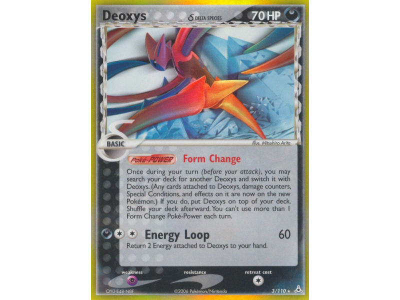 Deoxys δ (Reverse Holo)