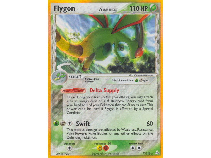 Flygon δ (Reverse Holo)