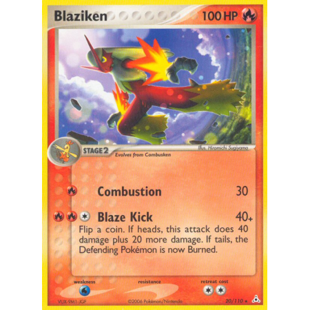 Blaziken (Reverse Holo)