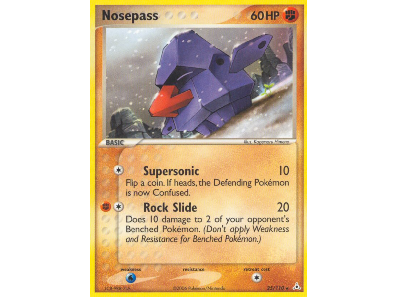 Nosepass (Reverse Holo)